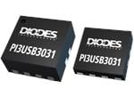 Diodes Incorporated PI3USB3031 1:3-Zweikanal-Multiplexer