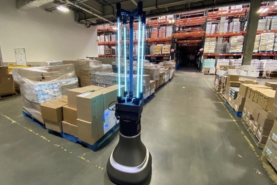 Photo of Rey UV robot