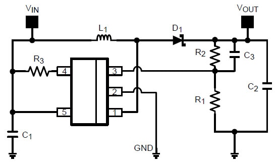 Texas Instruments LMR62421 SIMPLE SWITCHER® Aufwärts-Spannungsregler