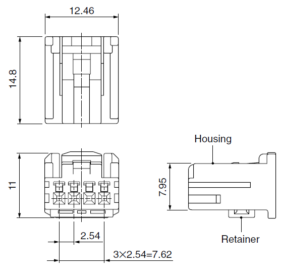 JST Connectors HCH Board-to-Wire Connector
