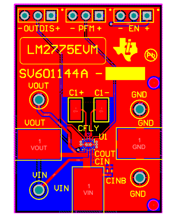 Chart - Texas Instruments LM2775EVM Charge Pump Boost Evaluation Module