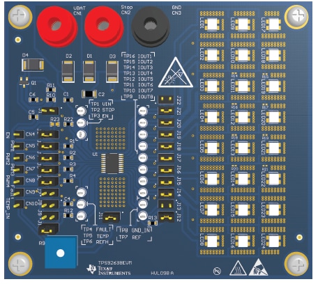Blockdiagramm - Texas Instruments TPS92638EVM LED-Treiber-Evaluationsmodul (EVM)