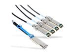 Amphenol Cables on Demand 100G-QSFP28 zu 4 x SFP28-Splitterkabel
