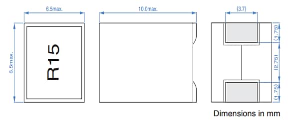 Tabelle - TDK VLBU1007090-Baureihe Induktivitäten