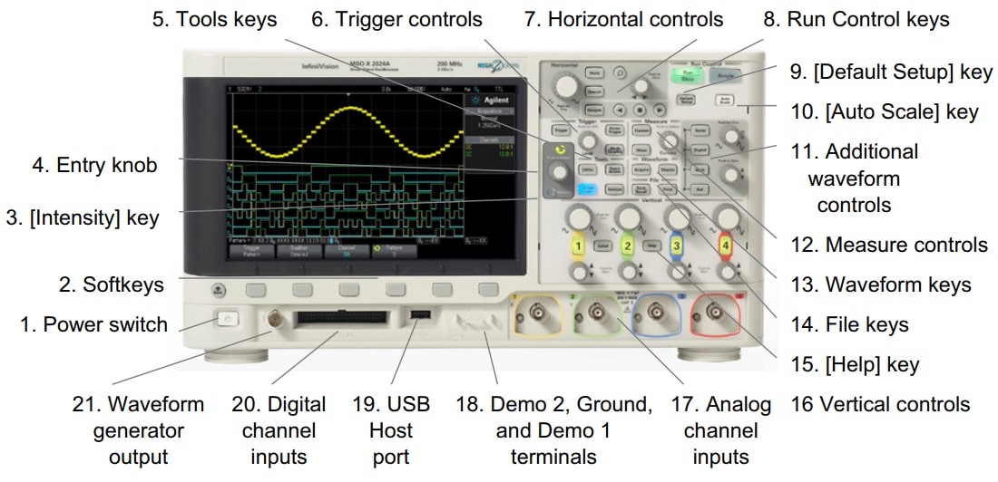 Keysight Technologies MSOX2024A Oscilloscope
