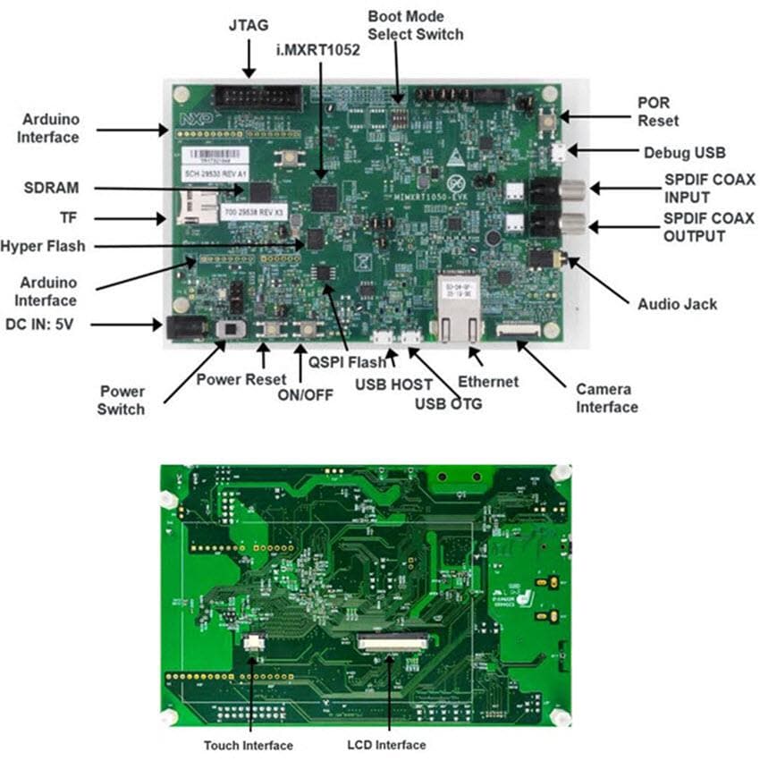 NXP Semiconductors i.MX RT1050 EVK Evaluierungskit (MIMXRT1050-EVK)