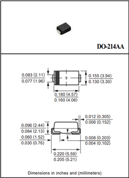 Location Circuit - Rectron FMx Schottky Rectifiers