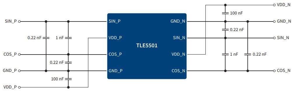 Infineon Technologies TLE5501 E0001 und E0002 XENSIV™-Magnetsensoren