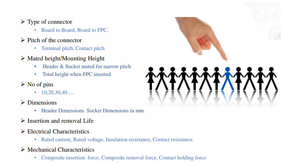 Tabelle - Panasonic Steckverbinder
