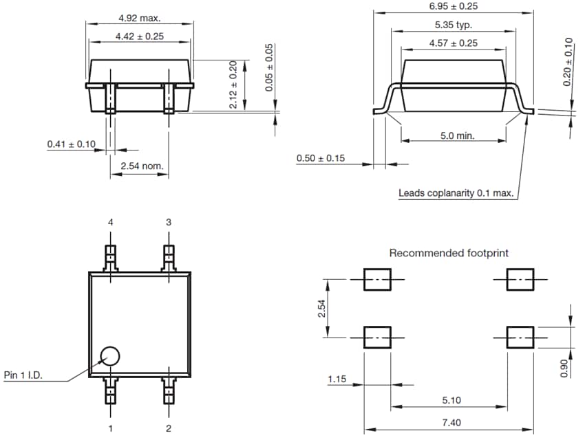 Vishay Semiconductors VOMA617A Optokoppler