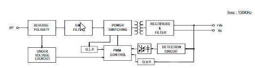 MEAN WELL DDR-60 60W-DIN-Schienen-DC-DC-Wandler