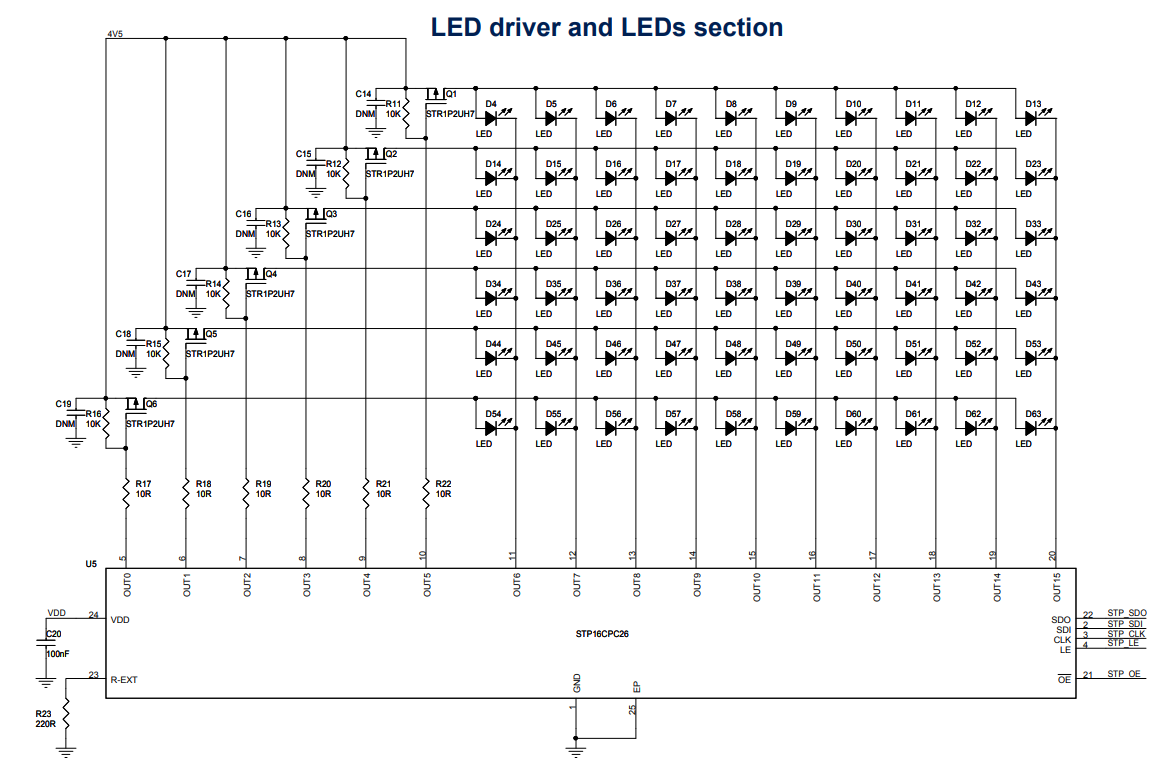 Schaltplan - STMicroelectronics STEVAL-LLL005V1 Evaluierungsboard