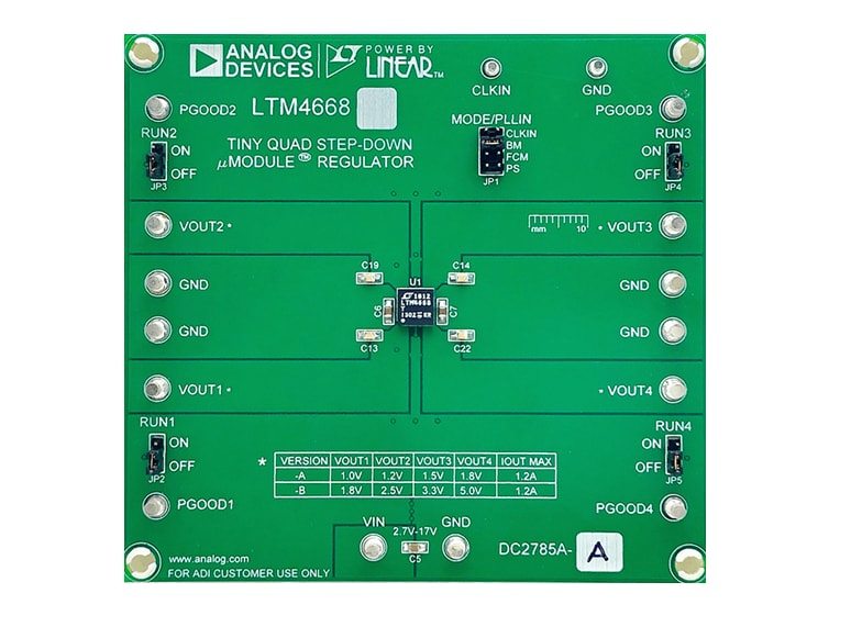 Analog Devices Inc. DC2785A-A Demonstrationsboard für LTM4668