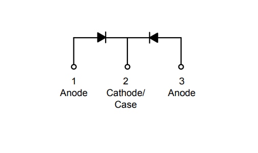 Schaltungsanordnung - onsemi FFSH1265BDN-F085 650-V-SiC-Schottky-Dioden