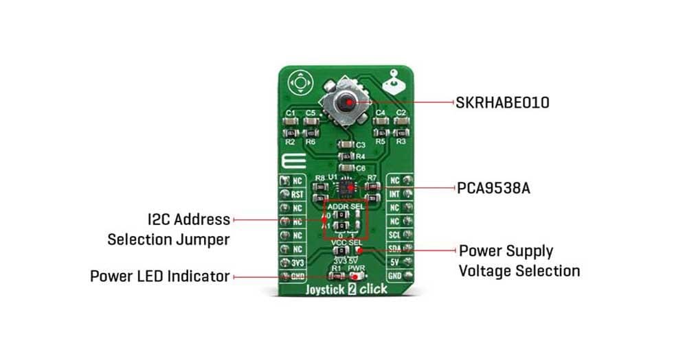 Mikroe Joystick 2 Click