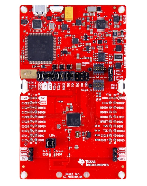 Schaltungsanordnung - Texas Instruments LAUNCHXL-CC26X2R1 LaunchPad™ Development Kit