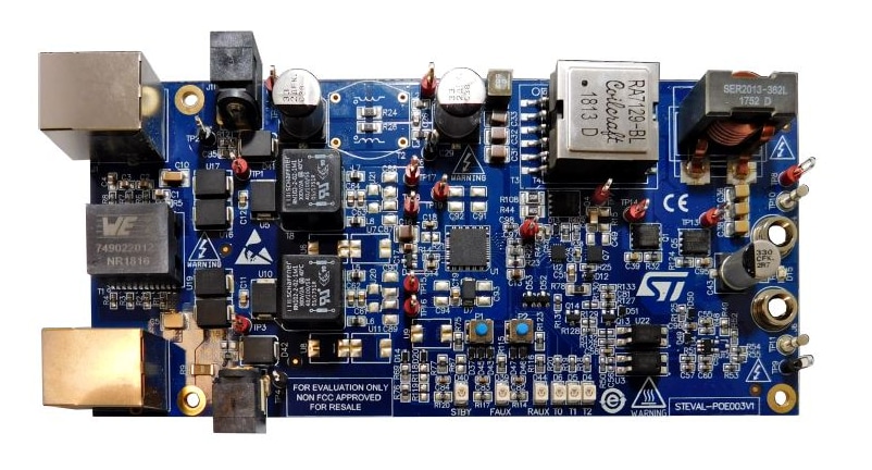 Tabelle - STMicroelectronics STEVAL-POE003V1 Evaluierungsboard