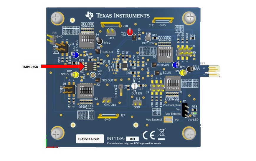 Texas Instruments TCA9511AEVM Evaluierungsmodul