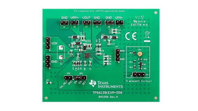 Texas Instruments TPS61391EVM-058 Evaluierungsmodul