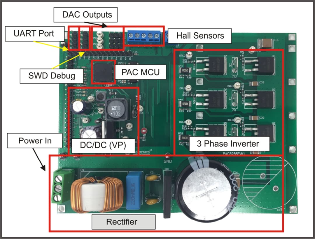 Applikations-Schaltungsdiagramm - Qorvo PAC5256EVK1 Development Kit