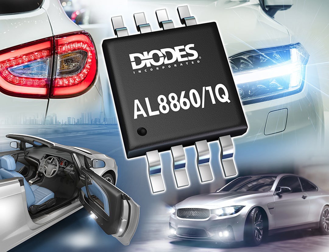 Diodes Incorporated AL8860Q und AL8861Q Automobilstandard-LED-Treiber