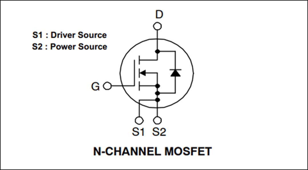 Schaltplan - onsemi FCMT360N65S3 SUPERFET®-III-Easy-Drive