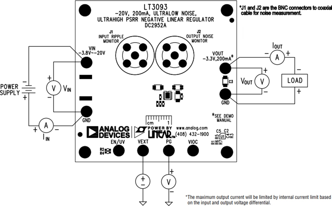 Analog Devices Inc. DC2952A Demonstrations-Leiterplatte