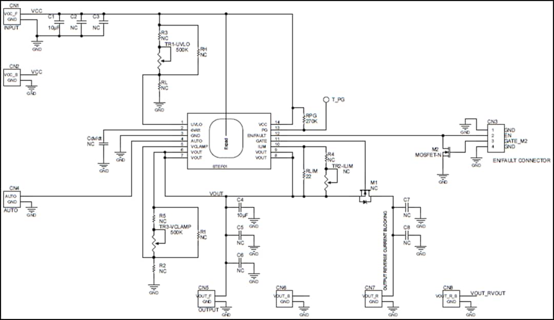 STMicroelectronics STEVAL-EFUSE01 Evaluierungsboard