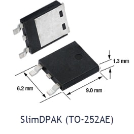 Technische Zeichnung - Vishay Semiconductors eSMP®-Gehäuse-Evolution