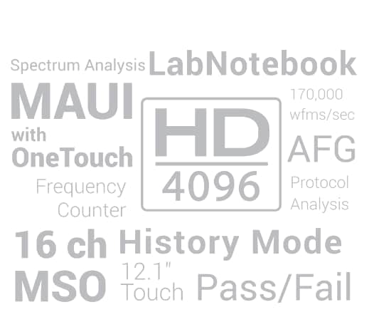 Teledyne LeCroy WaveSurfer 4000HD Hochauflösende Oszilloskope