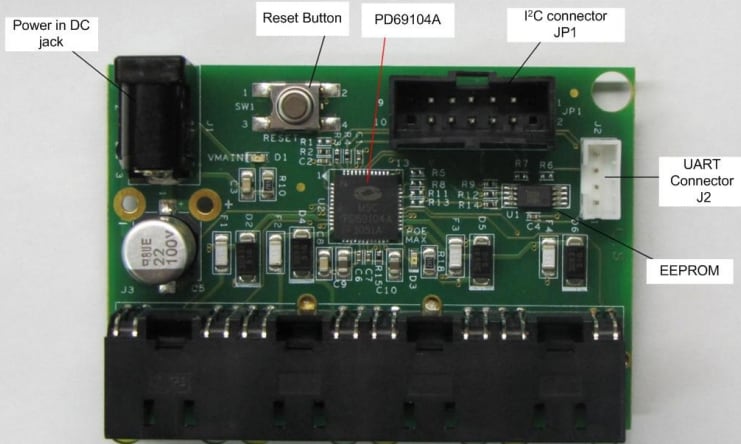 Microsemi / Microchip PD-IM-7504B Evaluierungsboard