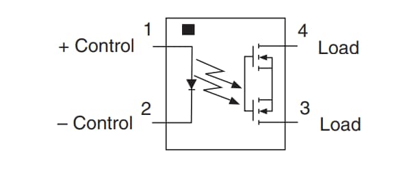 Blockdiagramm - IXYS Integrated Circuits CPC1009N OptoMOS®-Relais