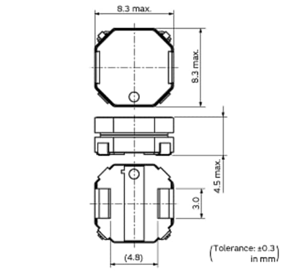 Murata DEM Drahtgewickelte Ferrit-Induktivitäten