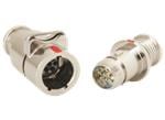 ITT Cannon MKJ Miniatur-Rundsteckverbinder mit Clip-Verriegelung