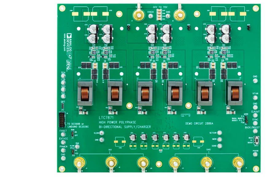 Analog Devices Inc. LTC7871/LTC7060 DC2886A-Demonstrationsboard