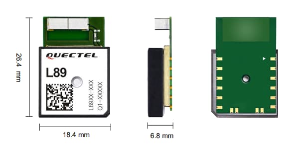 Chart - Quectel GNSS IoT Modules
