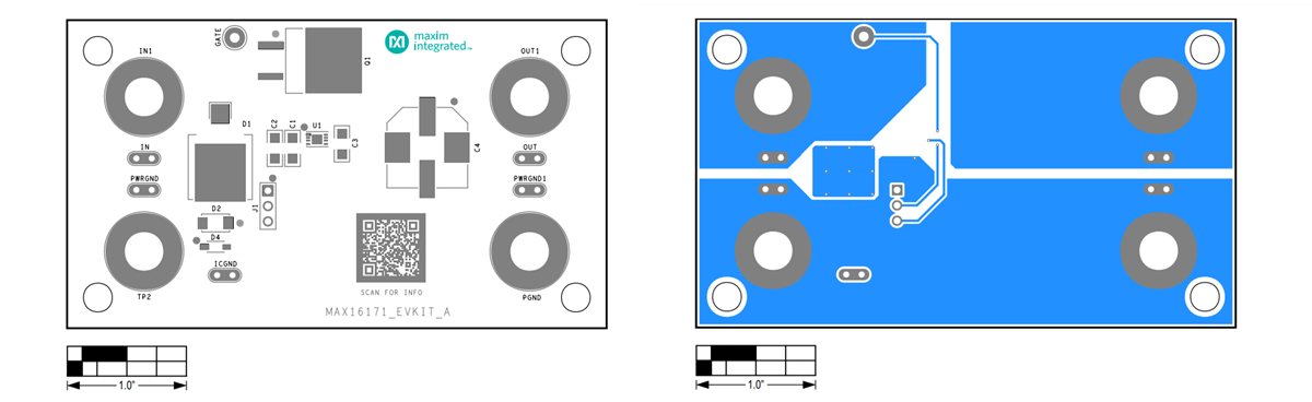 Schaltungsanordnung - Analog Devices Inc. MAX16171EVKIT Evaluierungskit