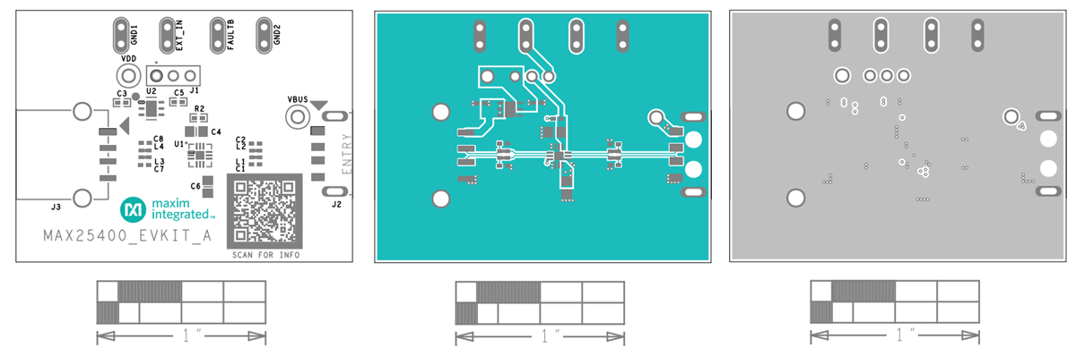 Schaltungsanordnung - Analog Devices Inc. MAX25400EVKIT Evaluierungskit