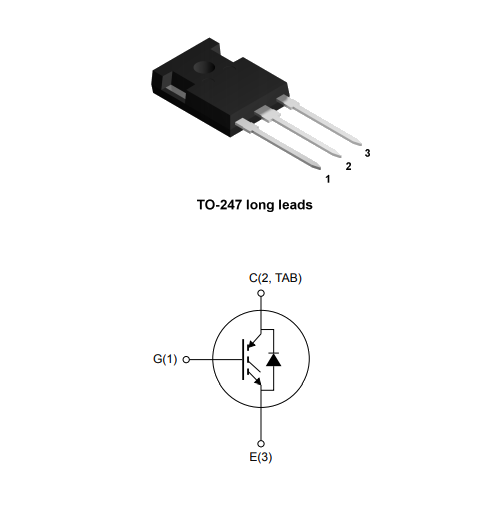 STMicroelectronics STGWA20H65DFB2 HB2-IGBT