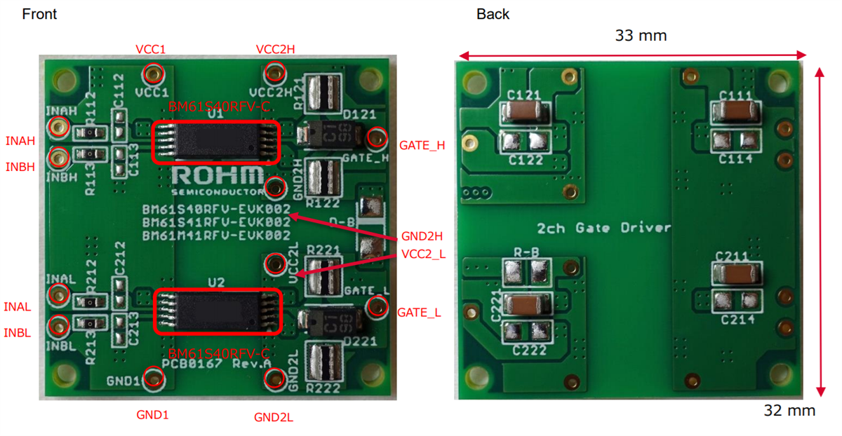 Infografik - ROHM Semiconductor BM61S40RFV-EVK002 Evaluierungsboard