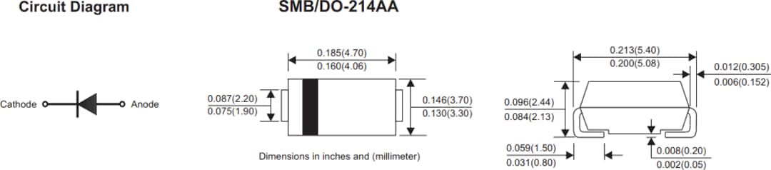 Comchip Technology US5xB-HF Ultra Fast Recovery Rectifiers