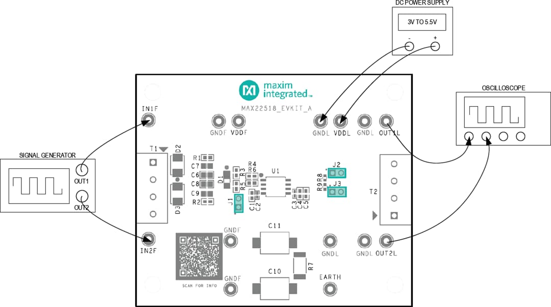 Analog Devices Inc. MAX22518EVKIT Evaluierungskit