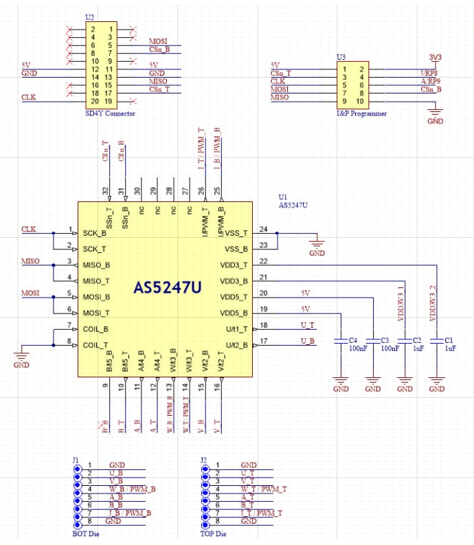 ams OSRAM AS5247U Sockelboard