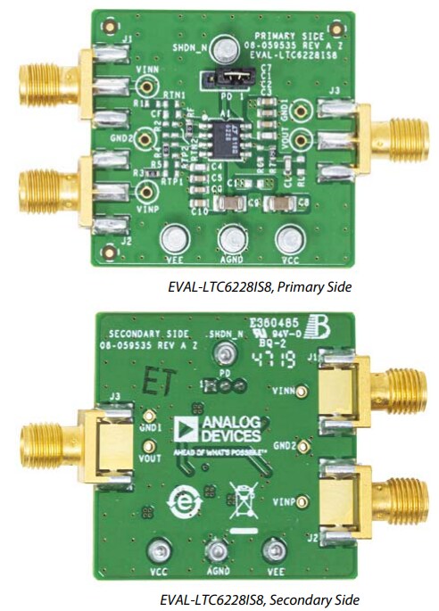 Analog Devices Inc. EVAL-LTC6228IS8 Evaluierungsboard