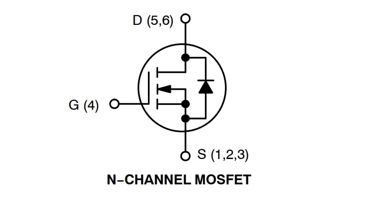 Applikations-Schaltungsdiagramm - onsemi NVMFS5C612N Automotive-Leistungs-MOSFETs