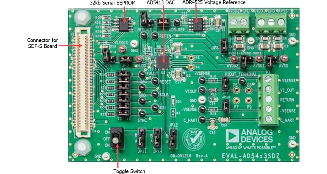 Analog Devices Inc. EVAL-AD5413SDZ Evaluierungsboard
