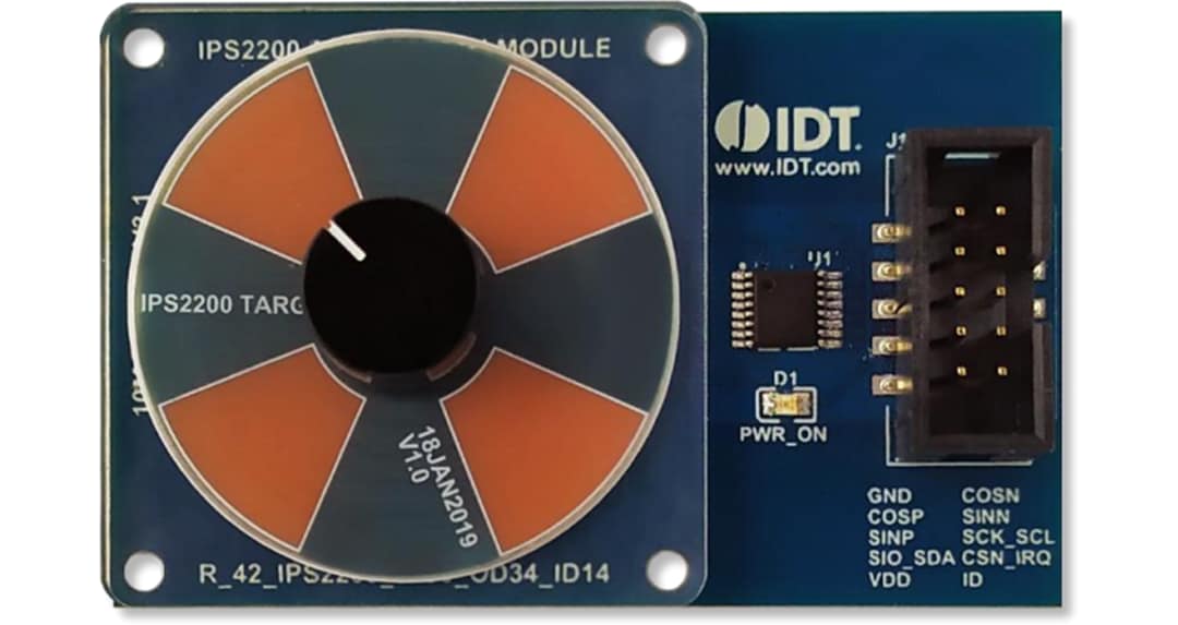 Renesas Electronics IPS2200 Induktives Hochgeschwindigkeits-Positionssensor-Kit