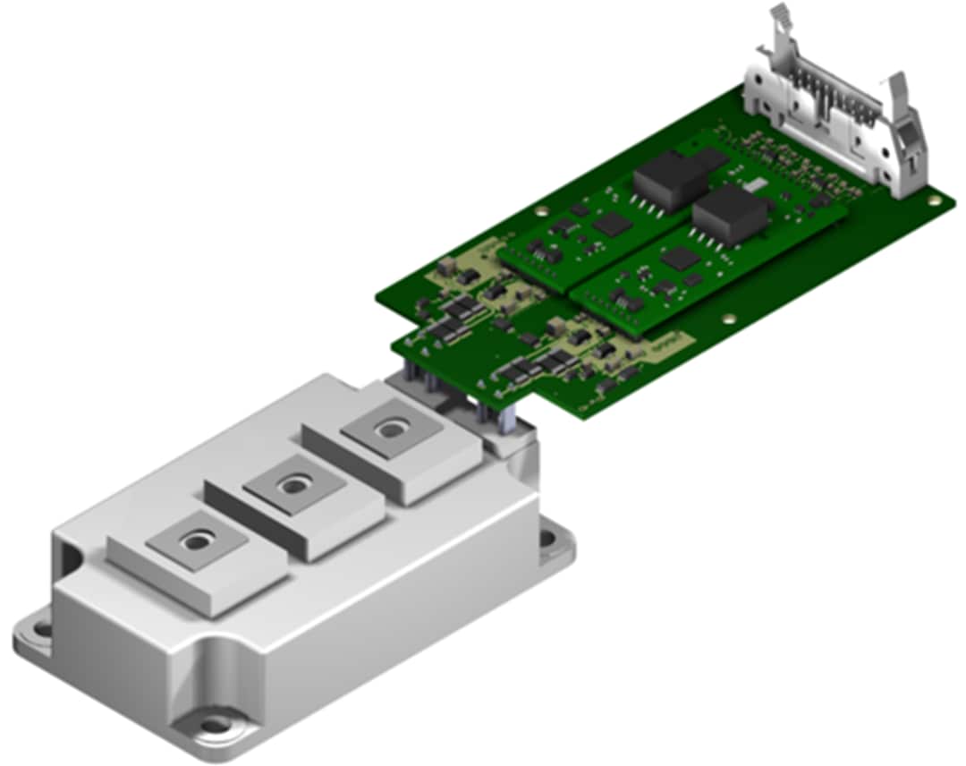 Microchip Technology AgileSwitch Modul-Adapterboard für 2ASC-17A1HP