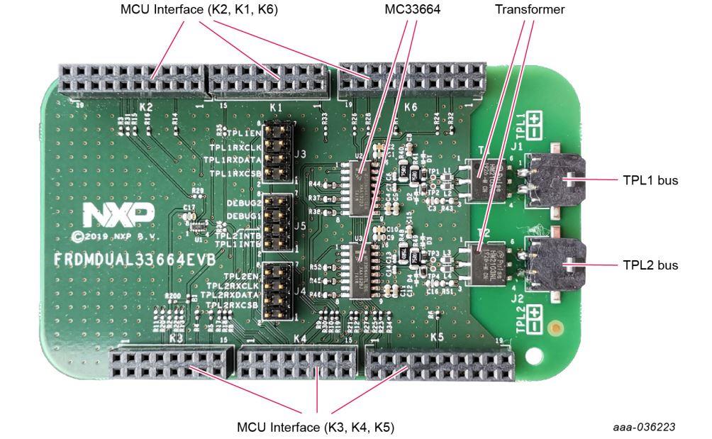 NXP Semiconductors FRDMDUAL33664EVB Evaluierungsboard