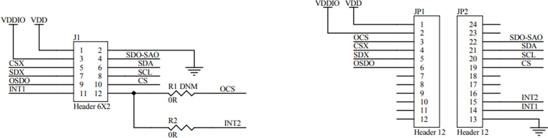 Schaltplan - STMicroelectronics STEVAL-MKI208V1K iNEMO-Trägheitsmodul-Kit